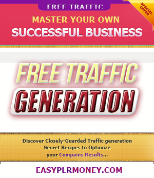 How to generate traffic using plr products